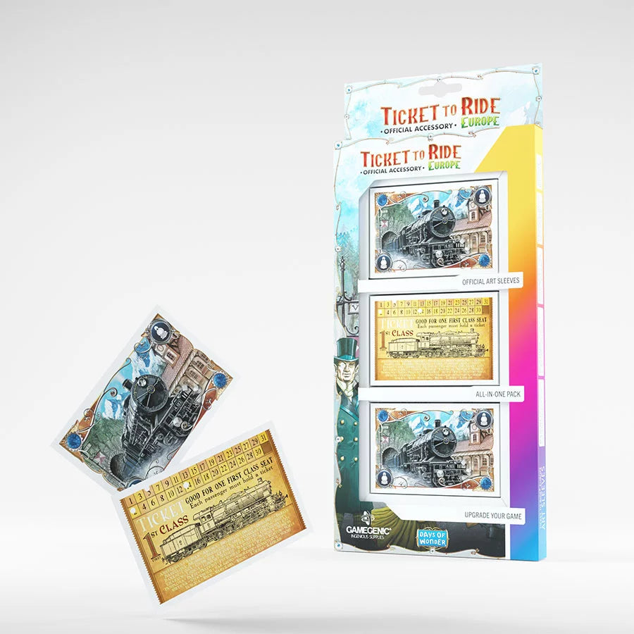 Ticket To Ride Art Sleeves