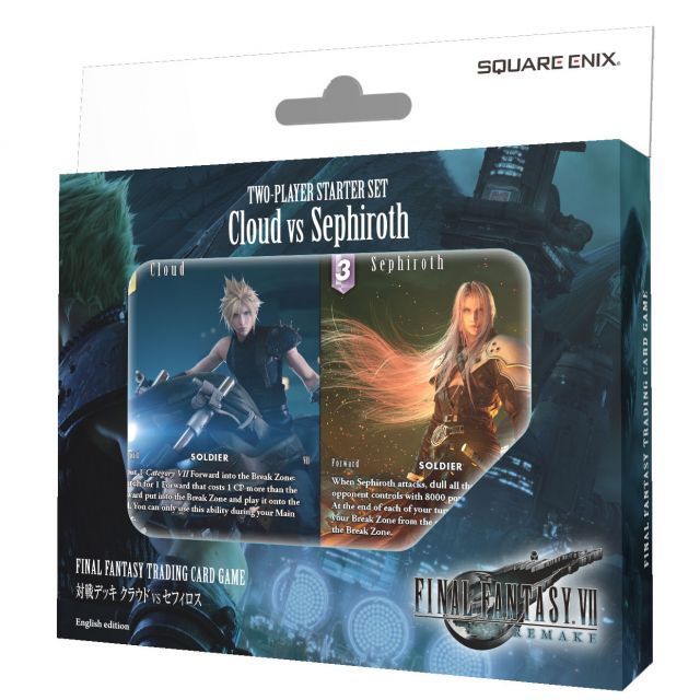 FINAL FANTASY TRADING CARD GAME: CLOUD VS. SEPHIROTH TWO PLAYER STARTER SET