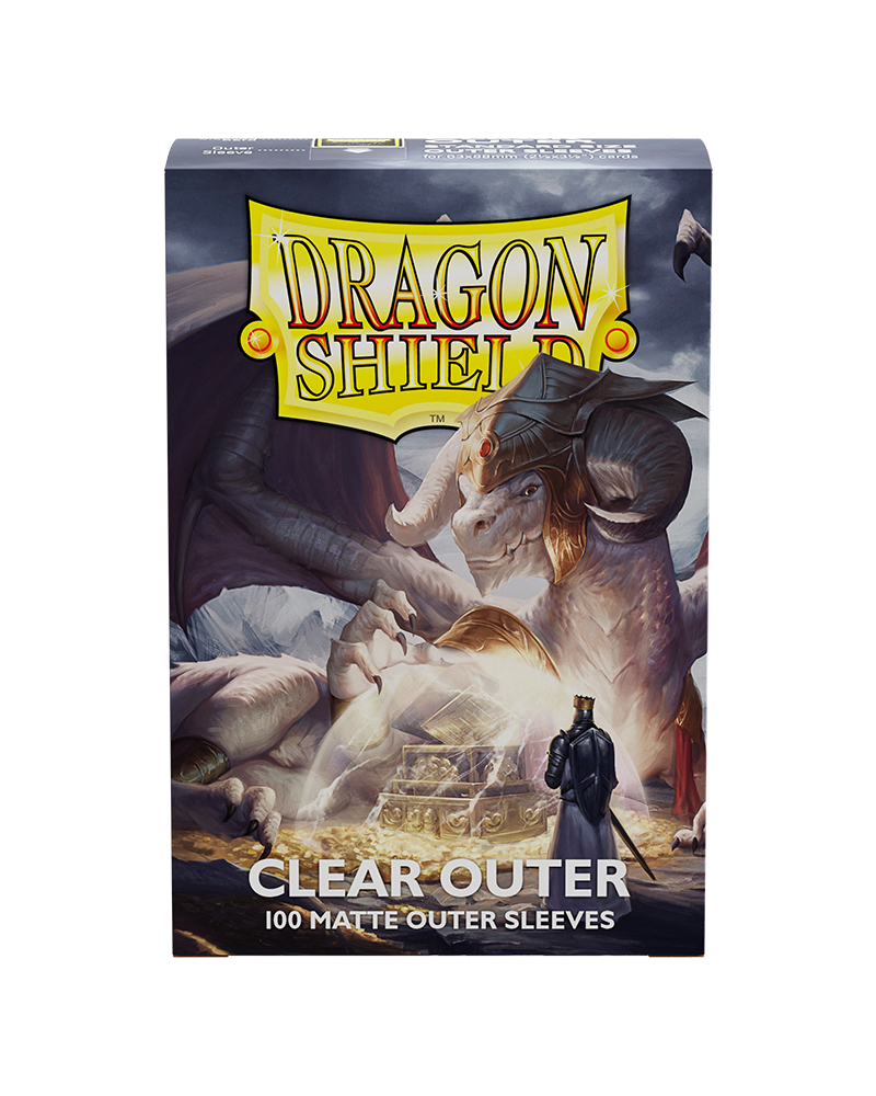 Dragon Shield- Outer Sleeves Clear Matte