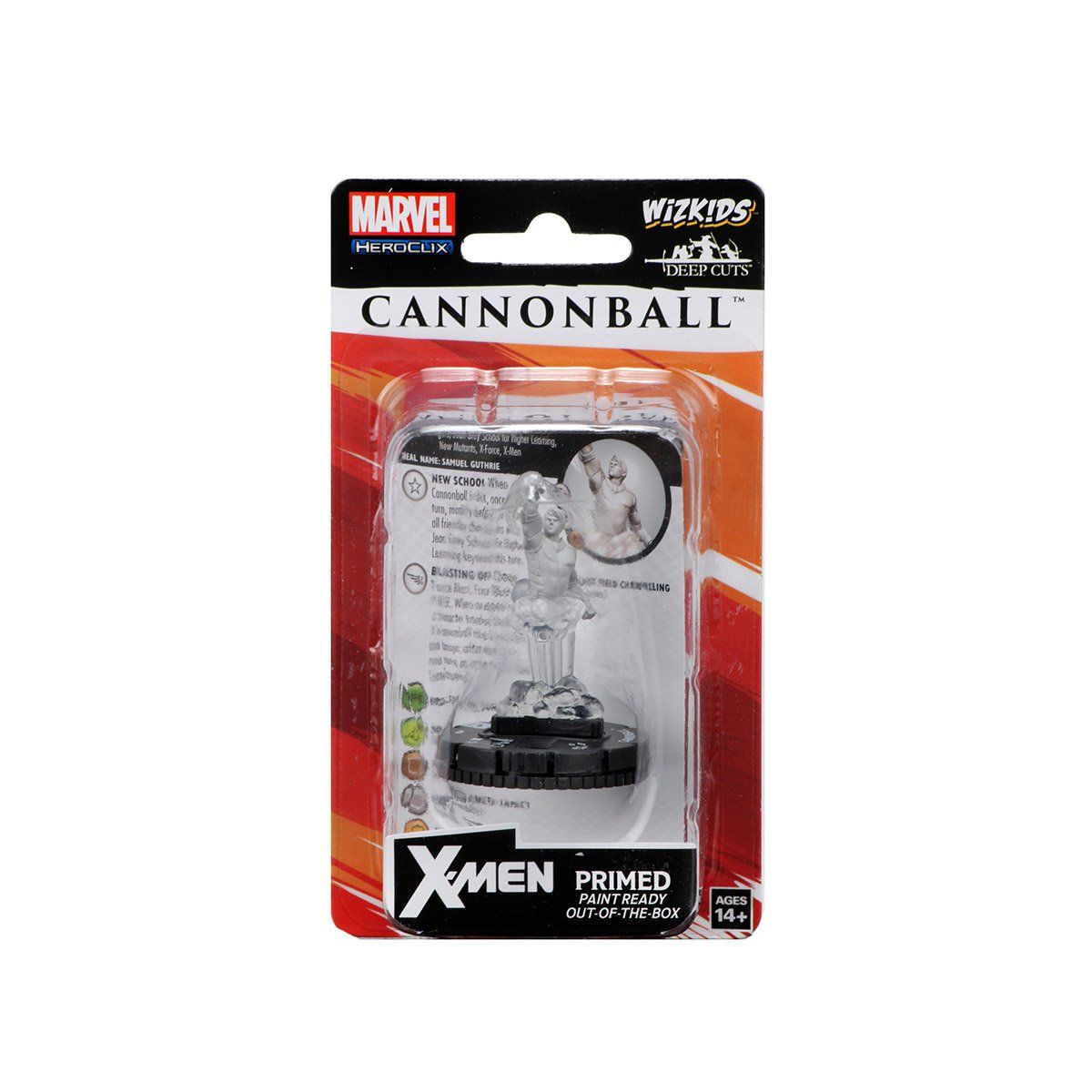 Marvel HeroClix Deep Cuts: Beast Unpainted Miniature - Primed For Painting, Includes SwitchClix Dial