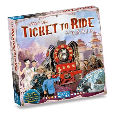 TICKET TO RIDE ASIA MAP COLLECTION 1