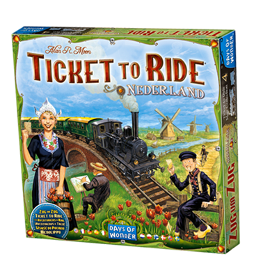 TICKET TO RIDE NETHERLAND MAP 4