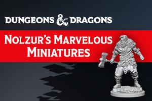 D&D Nolzur's Marvelous Miniatures Wave 5 to 7 Big Figures