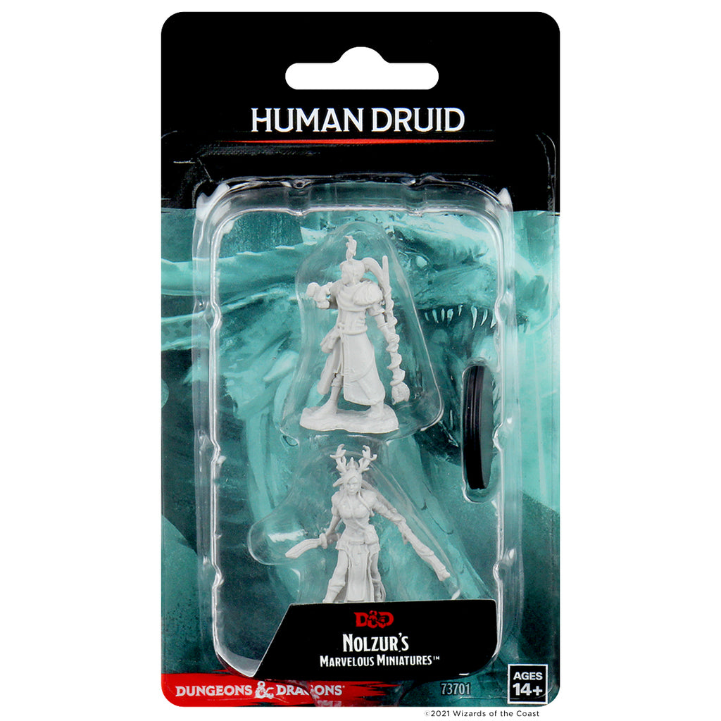D&D Nolzur's Marvelous Miniatures - Female Human Druid