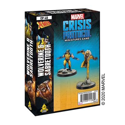 Marvel Crisis Protocol Wolverine And Sabretooth