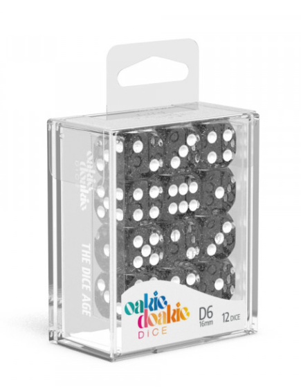 Oakie Doakie Dice D6 Speckled 16mm (12)