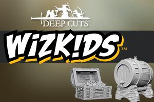 WizKids Deep Cuts Unpainted Miniatures