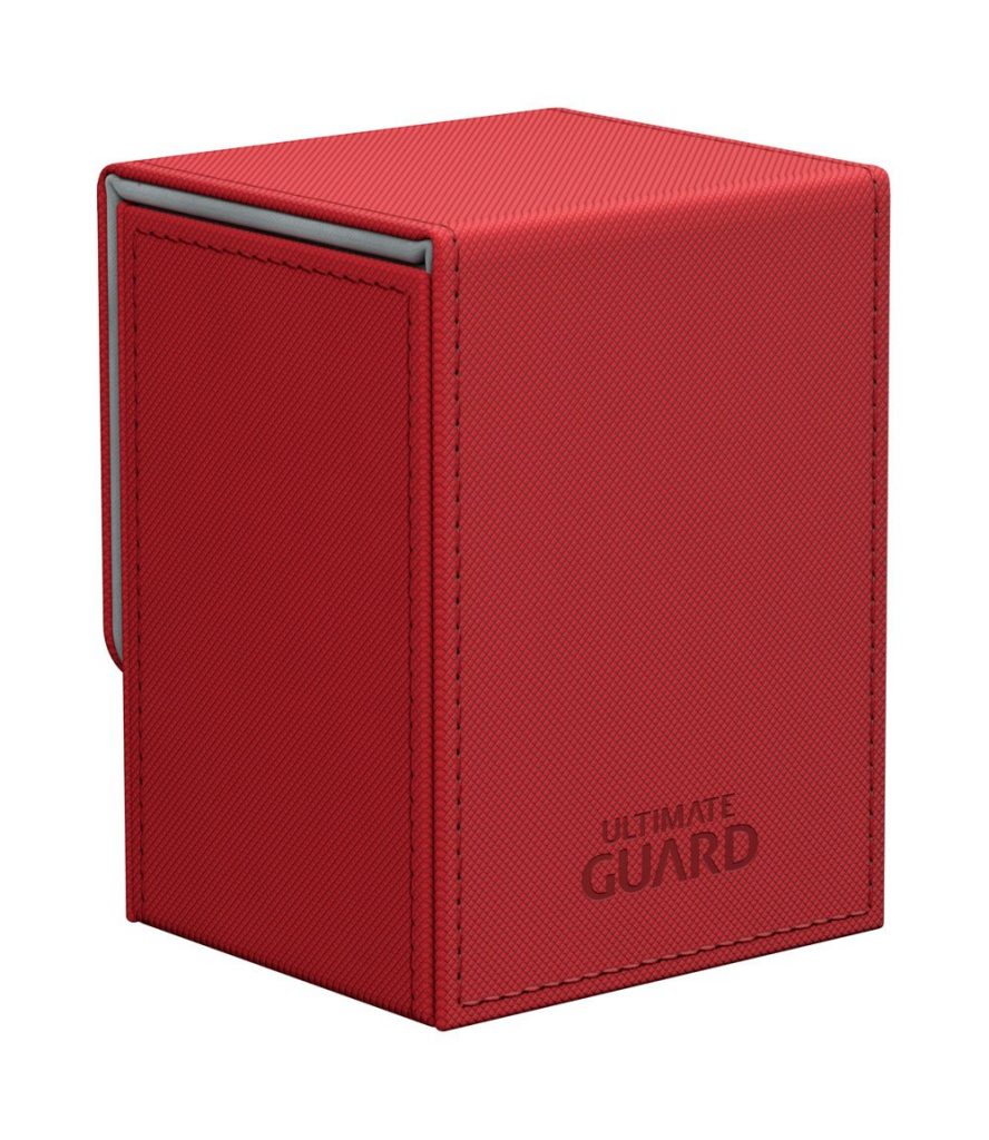 Flip Deck Case 80+ Standard Size XenoSkin™ Red
